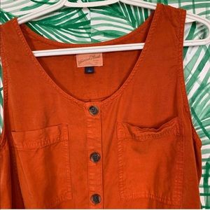 💙 Universal thread tie bottom button tank L